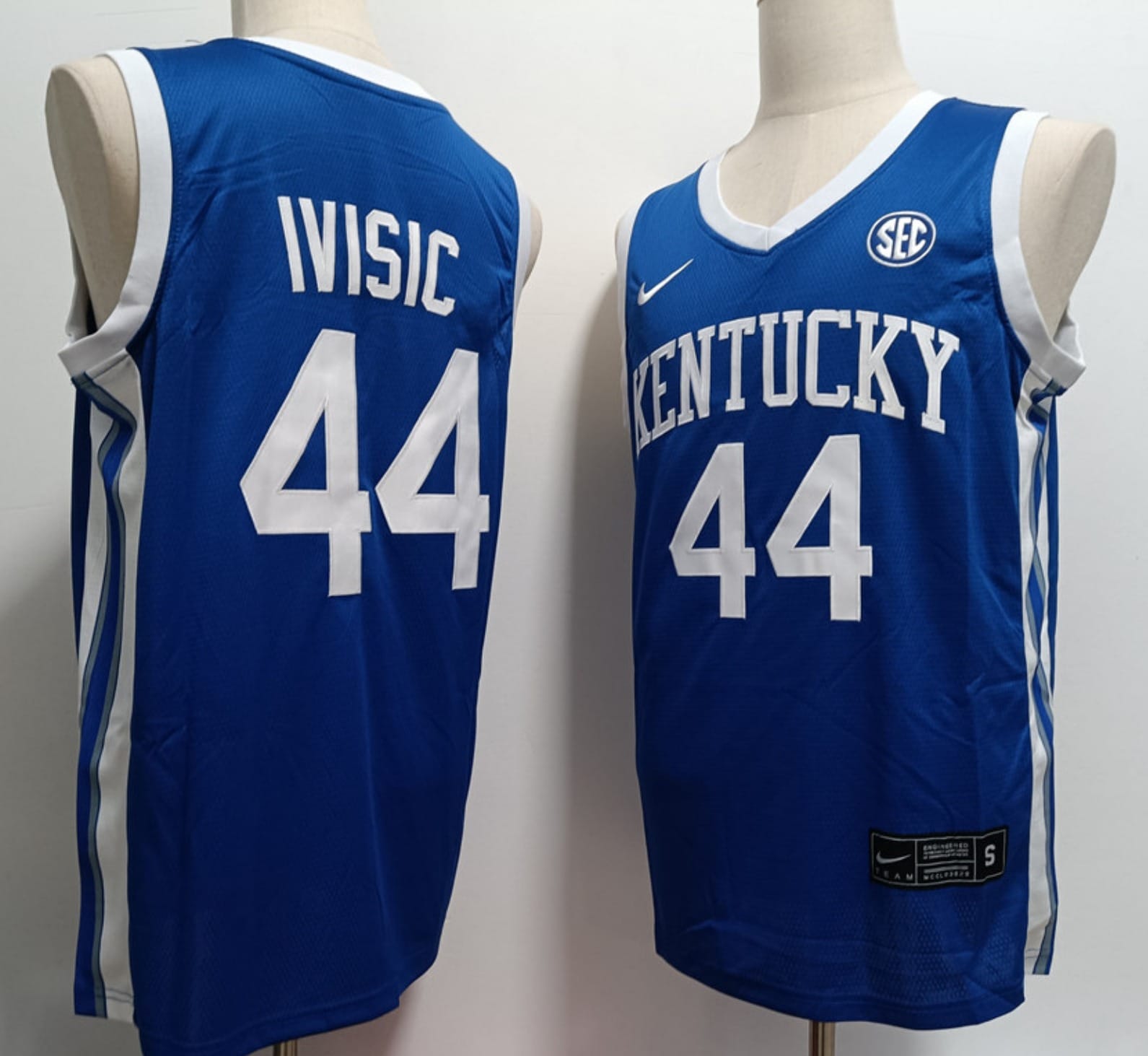 Zvonimir Ivisic Jersey #44 Kentucky Wildcat College Basketball Stitched Blue 1 Zvonimir Ivisic Jersey #44 Kentucky Wildcat College Basketball Stitched Blue