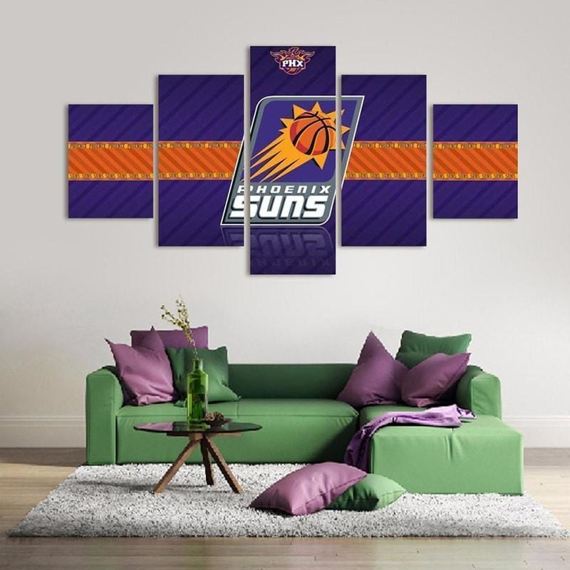 Phoenix Suns Banner – 5 Panel Canvas Prints Wall Art Home Decor Frame Set 1 Phoenix Suns Banner – 5 Panel Canvas Prints Wall Art Home Decor Frame Set