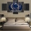 Penn State Nittany Lions NCAA Football – 5 Panel Canvas Prints Wall Art Home Decor Frame Set 5 5 Panels NCAA Penn State Nittany Lions Canvas Print Painting Wall Art Home Decor 4 1024x1024