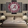 Alabama Crimson Tide – 5 Panel Canvas Prints Wall Art Home Decor Frame Set 5 5pcs Alabama Crimson Tide football Printed Canvas Wall Art Picture Home Decor 1024x1024