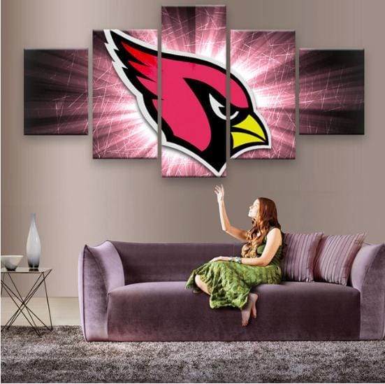 Arizona Cardinals 4 – 5 Panel Canvas Prints Wall Art Home Decor Frame Set 1 Arizona Cardinals 4 – 5 Panel Canvas Prints Wall Art Home Decor Frame Set