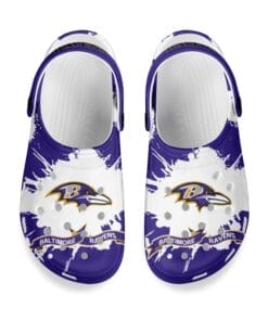 Baltimore Ravens Crocs Nfl Unisex Clogs Clog Shoes