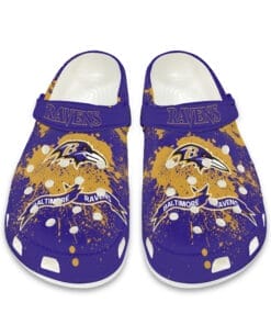 Baltimore Ravens Crocs V3 Nfl Unisex Clogs Clog Shoes