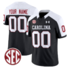 Custom South Carolina Gamecocks Jersey Name and Number Football 1980 Throwback Vapor Limited Black Alternate 5 Custom South Carolina Gamecocks Jersey Name and Number Football 1980 Throwback Vapor Limited Black Alternate