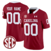 Custom South Carolina Gamecocks Jersey Name and Number Football 1980 Throwback Vapor Limited Garnet 4 Custom South Carolina Gamecocks Jersey Name and Number Football 1980 Throwback Vapor Limited Garnet