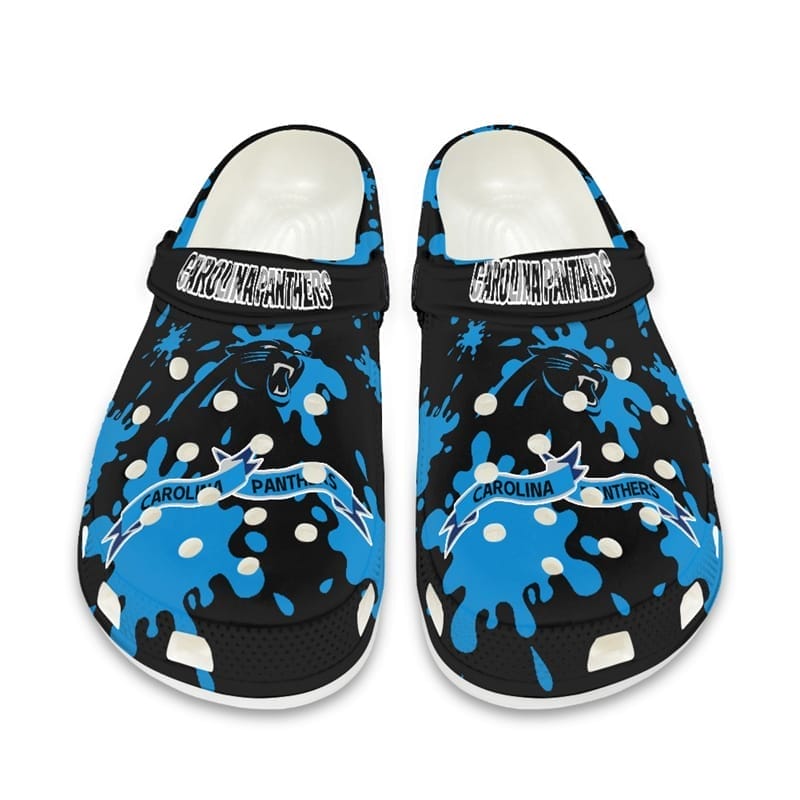 Carolina Panthers Crocs V2 Unisex Clogs Clog Shoes 8 Carolina Panthers Crocs V2 Unisex Clogs Clog Shoes