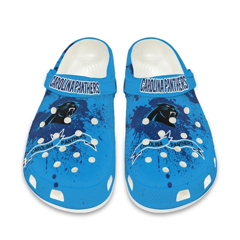 Carolina Panthers Crocs V3 Unisex Clogs Clog Shoes 8 Carolina Panthers Crocs V3 Unisex Clogs Clog Shoes