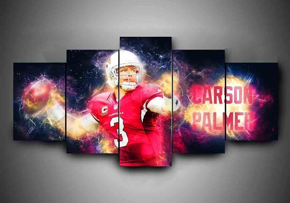 Arizona Cardinals Carson Palmer – 5 Panel Canvas Prints Wall Art Home Decor Frame Set 1 Arizona Cardinals Carson Palmer – 5 Panel Canvas Prints Wall Art Home Decor Frame Set