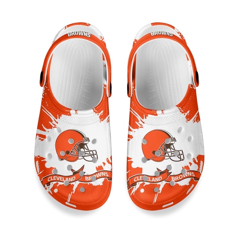 Cleveland Browns Crocs Unisex Clogs Clog Shoes 8 Cleveland Browns Crocs Unisex Clogs Clog Shoes