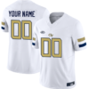 custom Georgia Tech Yellow Jackets Jersey Name and Number College Football Edition White