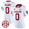 Debo Williams Jersey #0 South Carolina Gamecocks Football 1980 Throwback Vapor Limited White