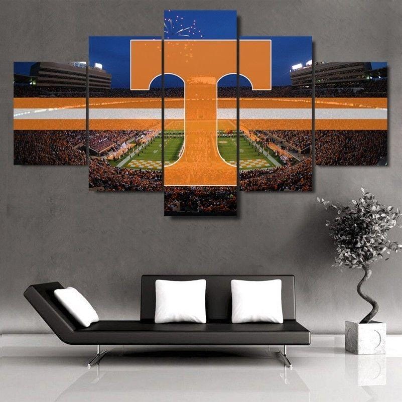 Tennessee Volunteers Stadium Sport – 5 Panel Canvas Prints Wall Art Home Decor Frame Set 1 Tennessee Volunteers Stadium Sport – 5 Panel Canvas Prints Wall Art Home Decor Frame Set