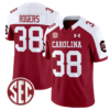 George Rogers Jersey #38 South Carolina Gamecocks Football 1980 Throwback Vapor Limited Garnet Alternate
