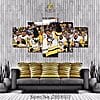 Pittsburgh Penguins 5 Hockey – 5 Panel Canvas Prints Wall Art Home Decor Frame Set 4 Large 5pc Framed Pittsburgh Penguins Hockey Wall Art Canvas 1024x1024