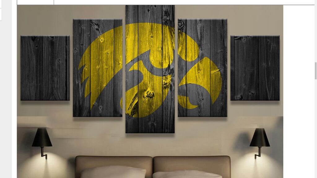 Iowa Hawkeyes College Barn Wood Style – 5 Panel Canvas Prints Wall Art Home Decor Frame Set 1 Iowa Hawkeyes College Barn Wood Style – 5 Panel Canvas Prints Wall Art Home Decor Frame Set