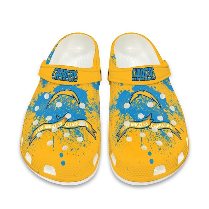 Los Angeles Chargers Crocs V3 Unisex Clogs Clog Shoes 8 Los Angeles Chargers Crocs V3 Unisex Clogs Clog Shoes