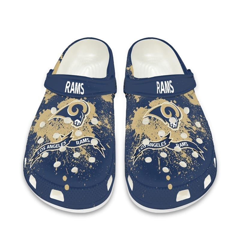 Los Angeles Rams Crocs V3 Unisex Clogs Clog Shoes 8 Los Angeles Rams Crocs V3 Unisex Clogs Clog Shoes