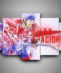 Montreal Canadiens Max – 5 Panel Canvas Prints Wall Art Home Decor Frame Set