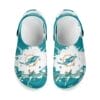 Miami Dolphins Crocs Unisex Clogs Clog Shoes