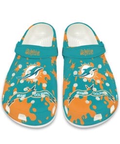 Miami Dolphin Crocs V2 Unisex Clogs Clog Shoes