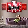 Nebraska Cornhuskers American Football – 5 Panel Canvas Prints Wall Art Home Decor Frame Set 5 Nebraska Cornhuskers American Football 5 Piece Canvas Art Wall Art Home Decor 1024x1024
