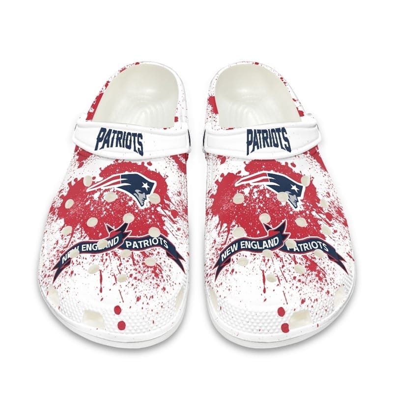 New England Patriots Crocs V3 Unisex Clogs Clog Shoes 8 New England Patriots Crocs V3 Unisex Clogs Clog Shoes