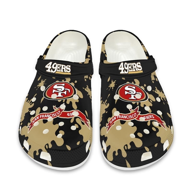 San Francisco 49ers Crocs V2 Unisex Clogs Clog Shoes 8 San Francisco 49ers Crocs V2 Unisex Clogs Clog Shoes