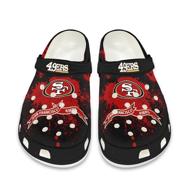 San Francisco 49ers Crocs V3 Unisex Clogs Clog Shoes 8 San Francisco 49ers Crocs V3 Unisex Clogs Clog Shoes