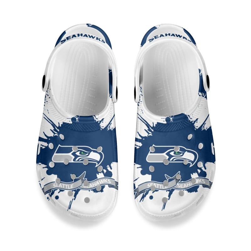 Seattle Seahawks Crocs Unisex Clogs Clog Shoes 8 Seattle Seahawks Crocs Unisex Clogs Clog Shoes