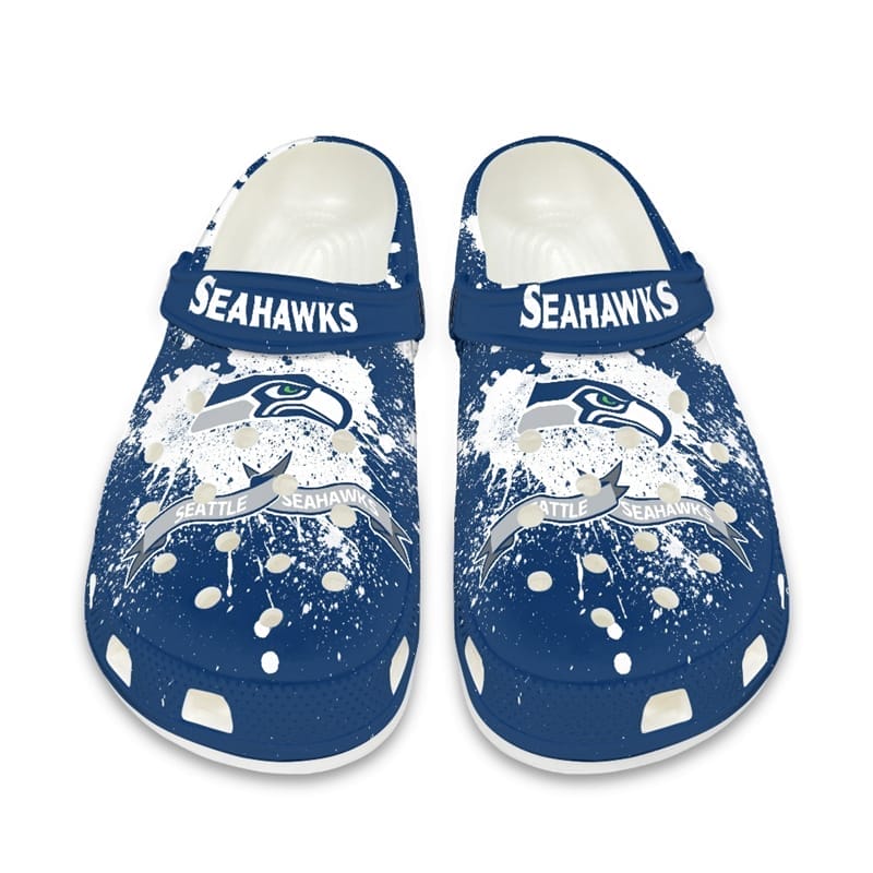 Seattle Seahawks Crocs V3 Unisex Clogs Clog Shoes 8 Seattle Seahawks Crocs V3 Unisex Clogs Clog Shoes