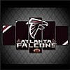 Atlanta Falcons Logo Football – 5 Panel Canvas Prints Wall Art Home Decor Frame Set 5 atlanta falcons logo football canvas wall art corner 5606032834649
