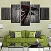 Atlanta Falcons Football – 5 Panel Canvas Prints Wall Art Home Decor Frame Set 6 atlanta falcons nfl canvas wall art ads 5062378258521