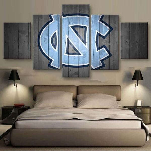 North Carolina Tar Heels Football – 5 Panel Canvas Prints Wall Art Home Decor Frame Set 1 North Carolina Tar Heels Football – 5 Panel Canvas Prints Wall Art Home Decor Frame Set