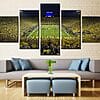 Michigan Wolverines The Big House Stadium Sport – 5 Panel Canvas Prints Wall Art Home Decor Frame Set 4 michigan wolverines the big house stadium sport canvas wall art ads 5062451724377