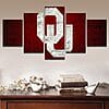 Oklahoma Sooners Football Sport – 5 Panel Canvas Prints Wall Art Home Decor Frame Set 5 product image 369838537 600x a1214e26 a6af 4cf7 897d f40248b6f34c 1
