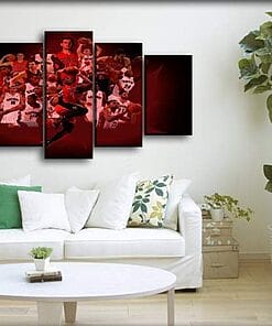 Alternative view of Toronto Raptors Player 5 – 5 Panel Canvas Prints Wall Art Home Decor Frame Set