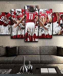 Arizona Cardinals Larry Fitzgerald – 5 Panel Canvas Prints Wall Art Home Decor Frame Set 6 your pretty wall b0701314 a262 4a95 94ad 8a0552bcbd3a 800x