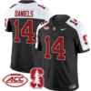 Ashton Daniels Jersey #14 Stanford Cardinal Vapor Limited College Football Stitched Black Alternate