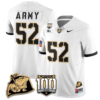Austin Hill Jersey #52 Army Black Knights Vapor Limited College Football Stitched White 5 Austin Hill Jersey #52 Army Black Knights Vapor Limited College Football Stitched White