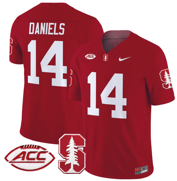 Ashton Daniels Jersey #14 Stanford Cardinal Vapor Limited College Football Stitched Crimson 8 Ashton Daniels Jersey #14 Stanford Cardinal Vapor Limited College Football Stitched Crimson