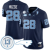 Alijah Huzzie Jersey #28 North Carolina Tar Heels Vapor College Football Stitched Navy