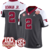 Billy Bowman Jr Jersey #2 Oklahoma Sooners 100th Anniversary Patch Vapor Limited College Football Stitched Althracite Alternate 4 Billy Bowman Jr Jersey #2 Oklahoma Sooners 100th Anniversary Patch Vapor Limited College Football Stitched Althracite Alternate