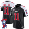 Chris Paul Jr Jersey #11 Ole Miss Rebels Vapor Limited College Football Stitched Black Alternate