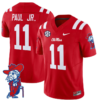 Chris Paul Jr Jersey #11 Ole Miss Rebels Vapor Limited College Football Stitched Red