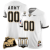 Custom Army Black Knights Jersey Name and Number Vapor Limited College Football Stitched White