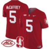 Christian McCaffrey Jersey #5 Stanford Cardinal Vapor Limited College Football Stitched Crimson