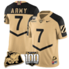 Champ Harris Jersey #7 Army Black Knights Vapor Limited College Football Stitched Gold Alternate