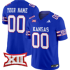 Custom Kansas Jayhawks Jersey Name and Number 2024 Vapor College Football Vapor Limited Royal