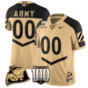 Custom Army Black Knights Jersey Name and Number Vapor Limited College Football Stitched Gold Alternate