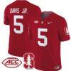 Chris Davis Jr Jersey #5 Stanford Cardinal Vapor Limited College Football Stitched Crimson